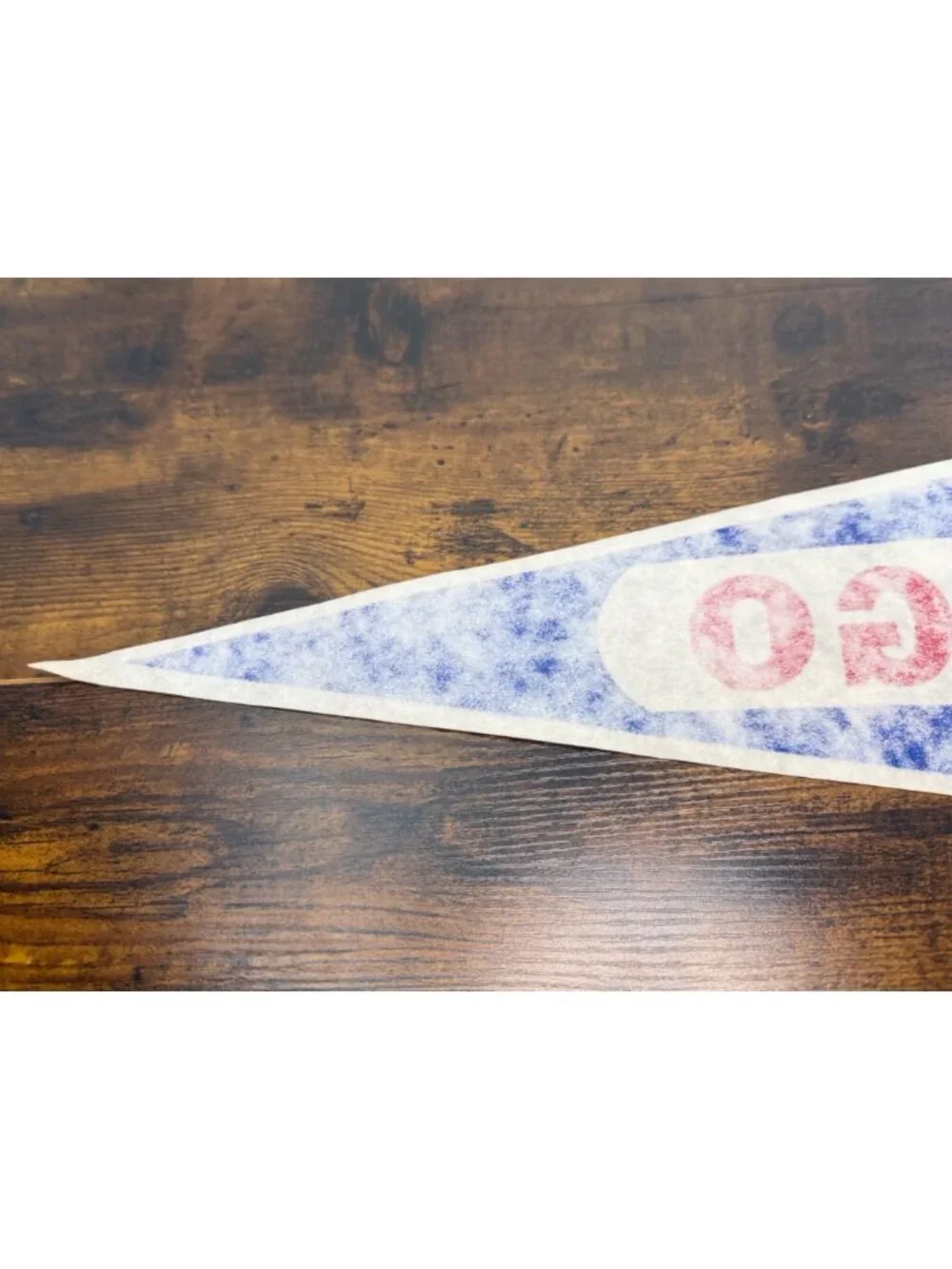 Chicago Cubs MLB Vintage Felt Pennant Logo Sports Memorabilia 30 inches